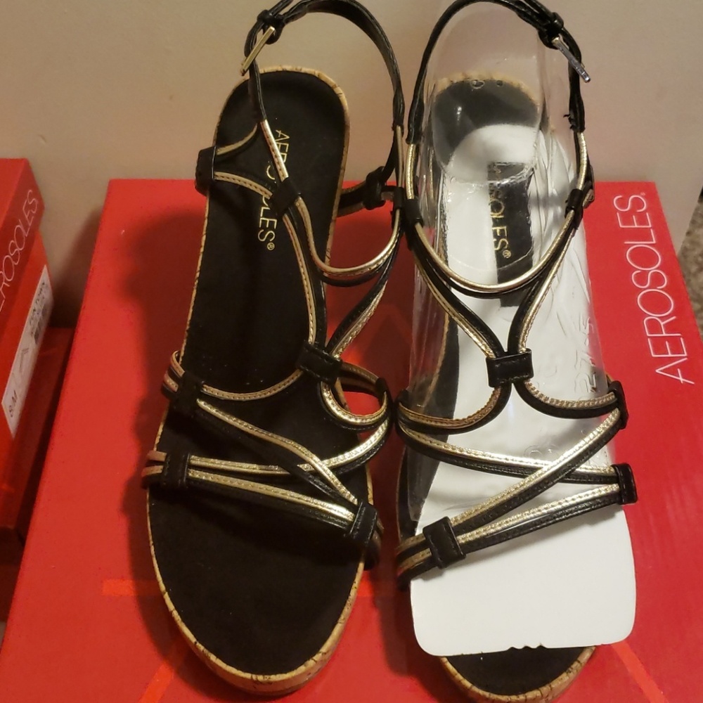 Casual dress wedges